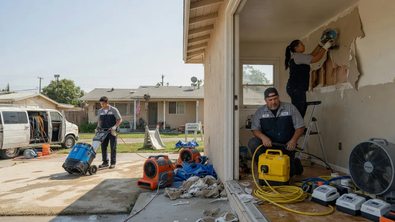Water Damage Restoration in Sandoval, IL near me